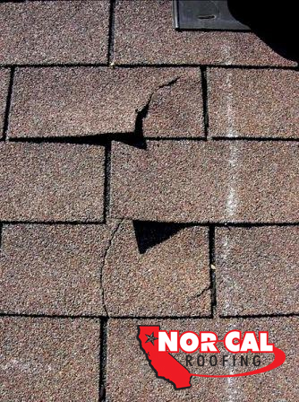 Nor Cal Roofing - Splitting, Riding, Blistering, Roof